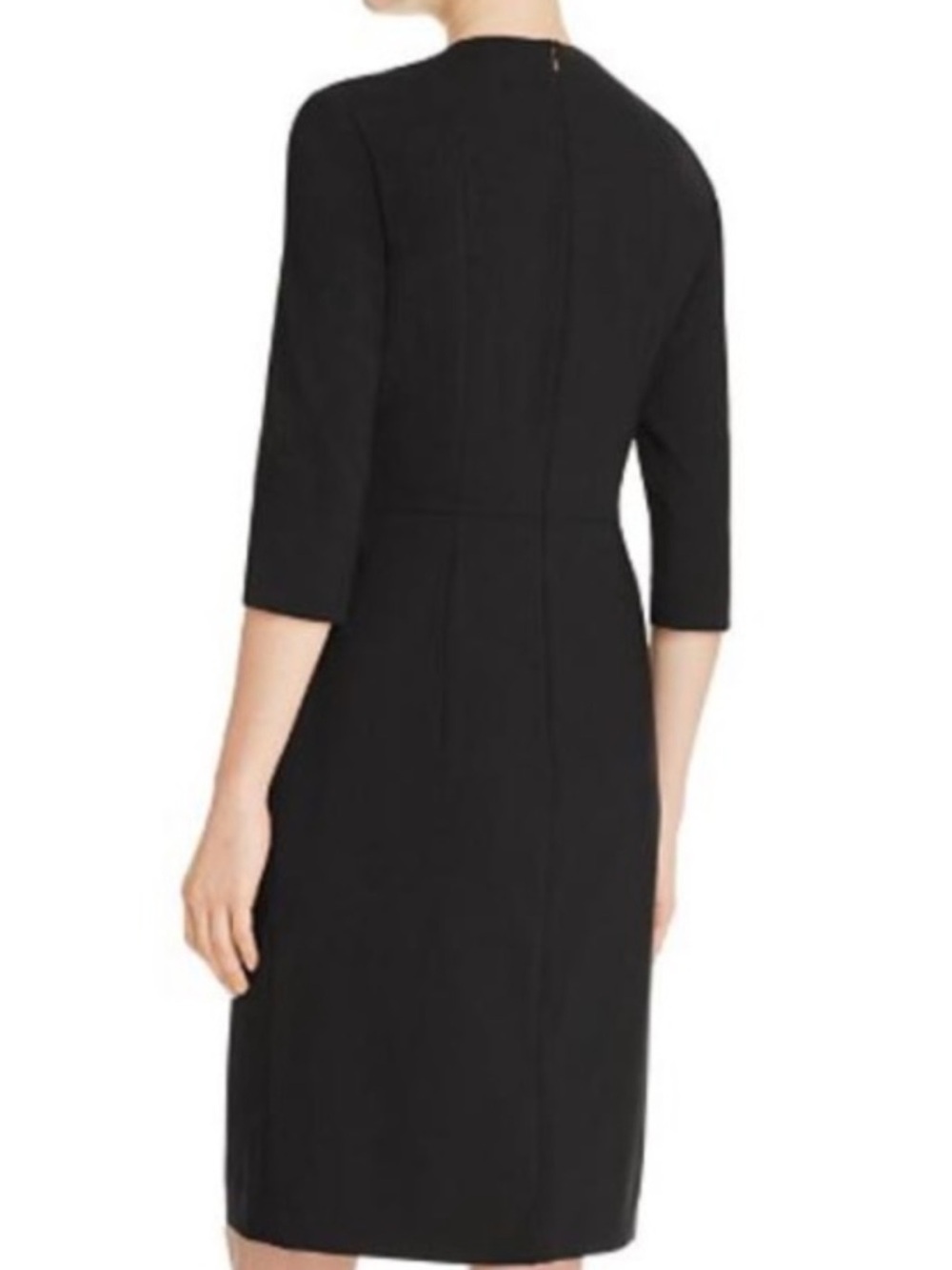 Hugo Boss Dawini Dress Women’s Size 8 Black Career Office evening. 24 - Picture 6 of 10